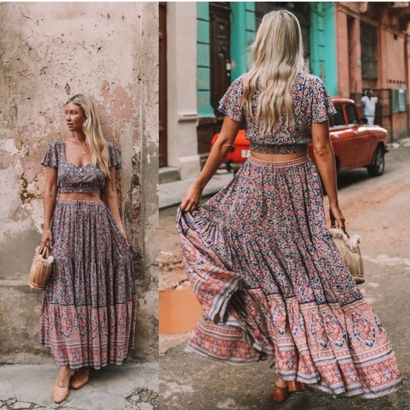 NWT SAMPLE SPELL JASMINE SKIRT!!🌹 - Picture 4 of 14